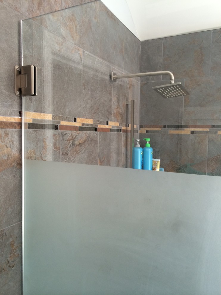 Pictures of Walk in Showers Bathroom Transitional with Big Walk in Shower1