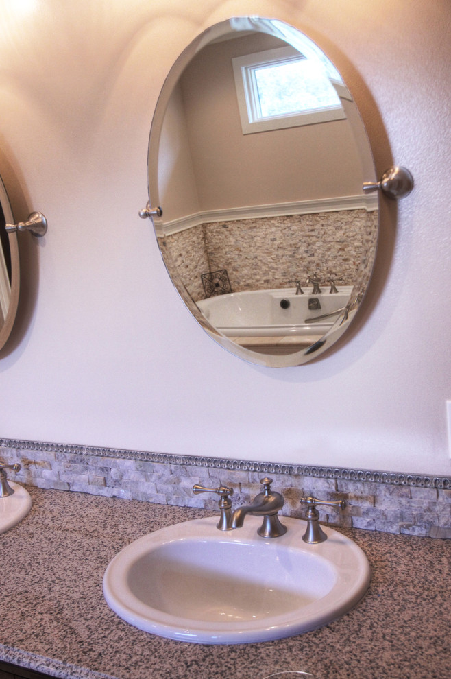 Pictures of Walk in Showers Spaces with Master Bath Porcelain Tile