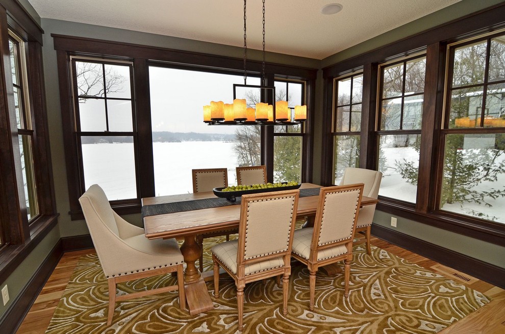 Pillar Candle Chandelier Dining Room Contemporary with Area Rug Baseboards Centerpiece