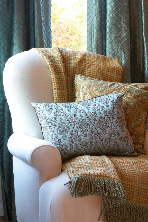 Pillows and Throws Bedroom Traditional with All American All American