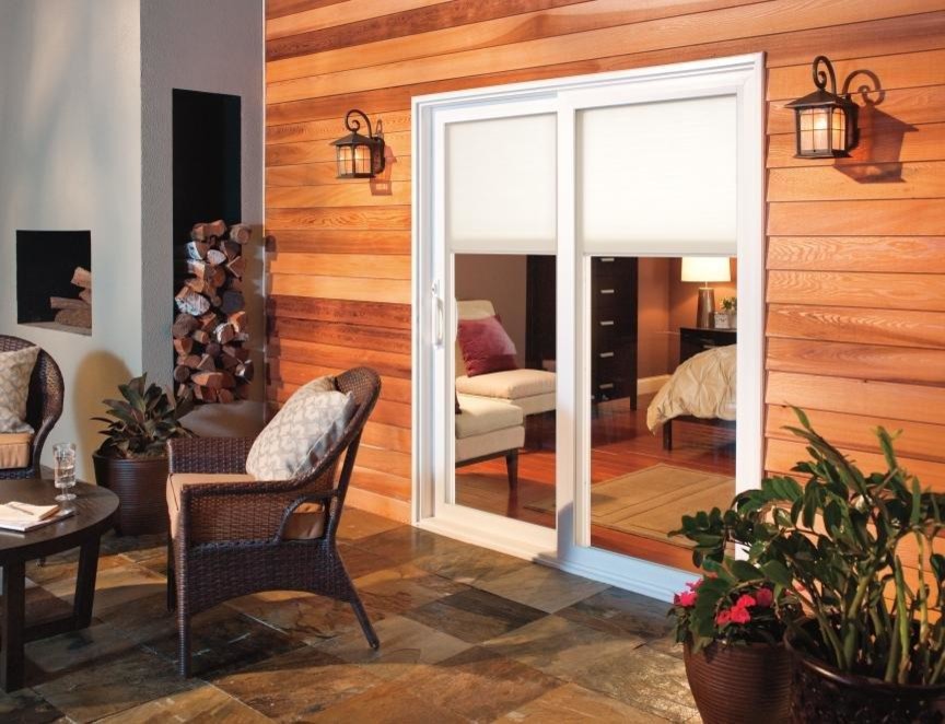 Pizza Oven Outdoor Patio Contemporary with 2 Panel Patio Door