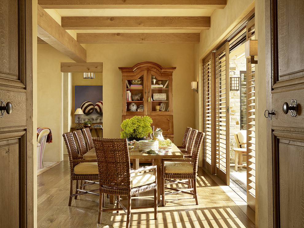 Plantation Shutters for French Doors Dining Room Mediterranean with Armoire California Casual Dining