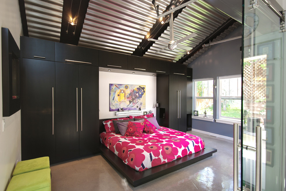 Platform Bed Ideas Bedroom Contemporary with 1133739 Bed Bult in Storage