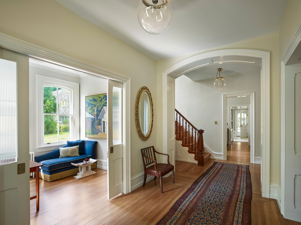 Pocket Door Ideas Hall Traditional with Arched Opening Archway Ball