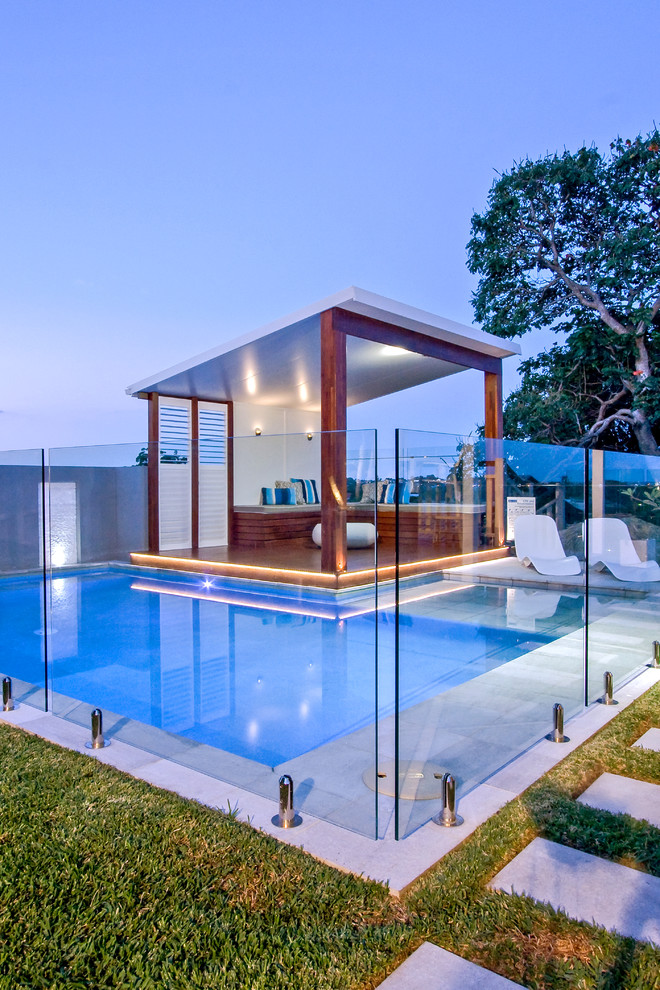 Pool Fence Ideas Pool Contemporary with Domestic Traditional or Geometric1