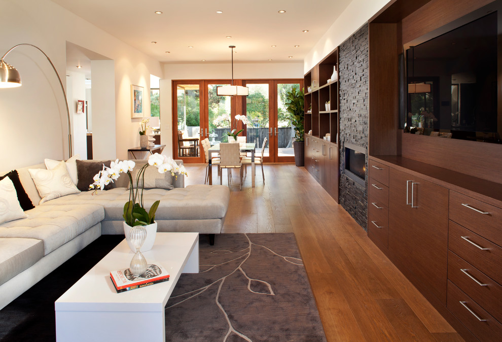 Pool Pump Enclosures Living Room Contemporary with Arc Lamp Area Rug