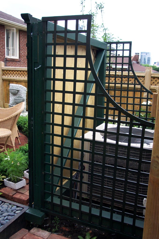 Pool Pump Enclosures Spaces Modern with None 