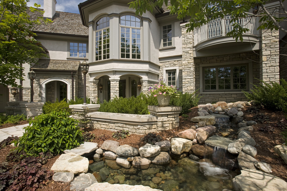 Porch Post Ideas Exterior Traditional with Cedar Cedar Shake Roof