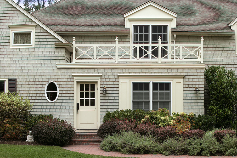 Porch Railing Designs Exterior Traditional with Balcony Brick Pathway Entrance1