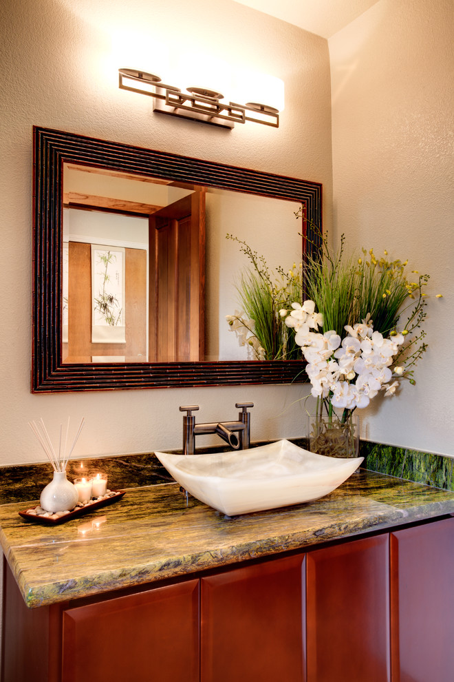 Powder Room Sinks Powder Room Modern with None 