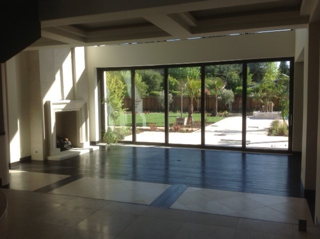 Precast Fireplace Surrounds Living Room Modern with Coffer Ceiling Lift And