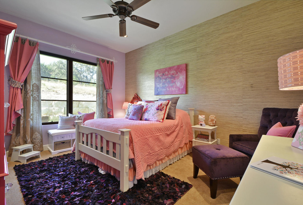 Purple Velvet Chair Kids Eclectic with Bedroom Bench Seating Castle