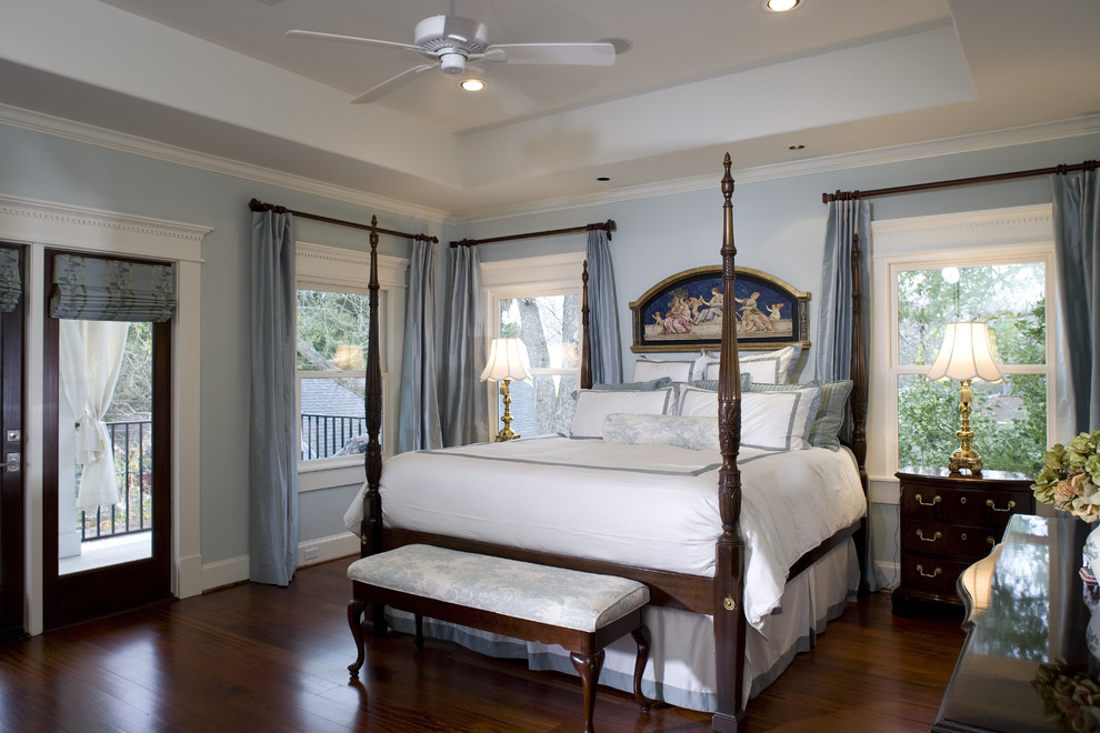 Queen Anne Furniture Bedroom Craftsman with Blue and White Bedroom