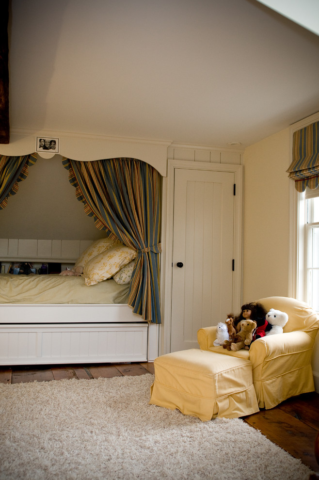 Queen Bed with Trundle Kids Traditional with Alcove Area Rug Bedroom
