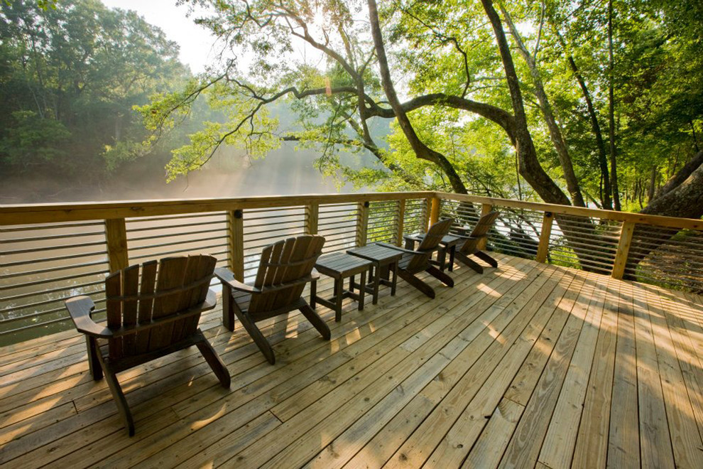 Railings for Decks Deck Traditional with Adirondack Chairs Metal And