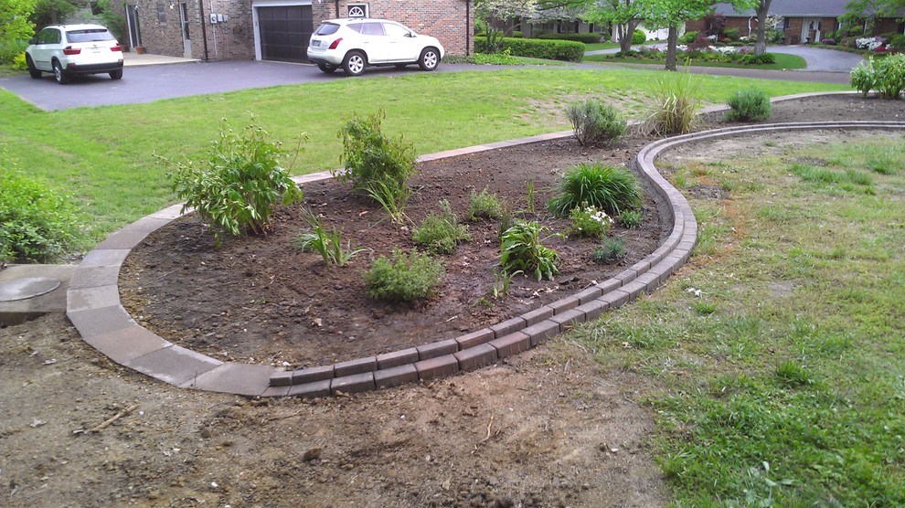 Railroad Ties Landscaping Landscape Traditional with Landscape Timber Landscaping Timbers2