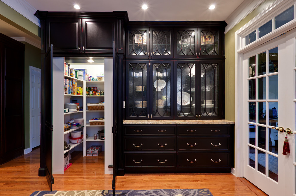 Raised Panel Cabinets Kitchen Traditional with Built in Storage Ceiling