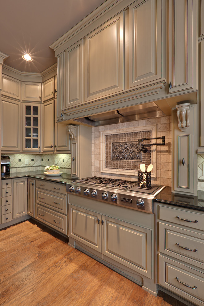 Raised Panel Doors Kitchen Traditional with Ceiling Lighting Kitchen Hardware