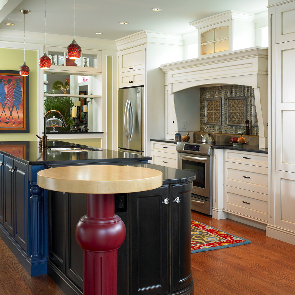 Raised Panel Doors Kitchen Traditional with None 1