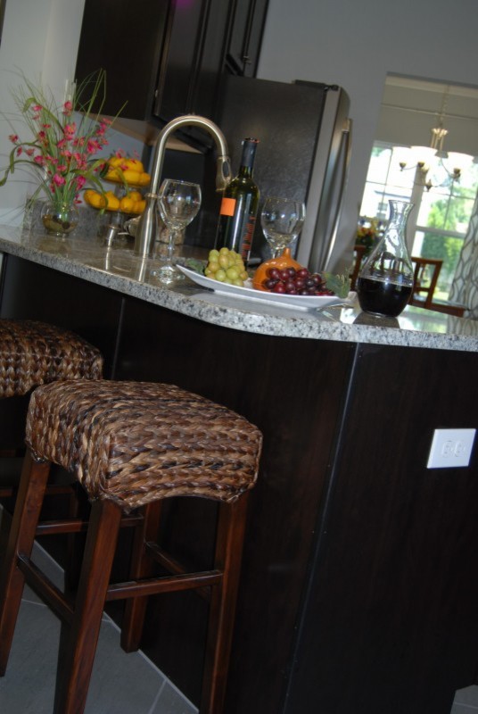 Rattan Counter Stools Kitchen Transitional with Affordable Brushed Nickel Counter