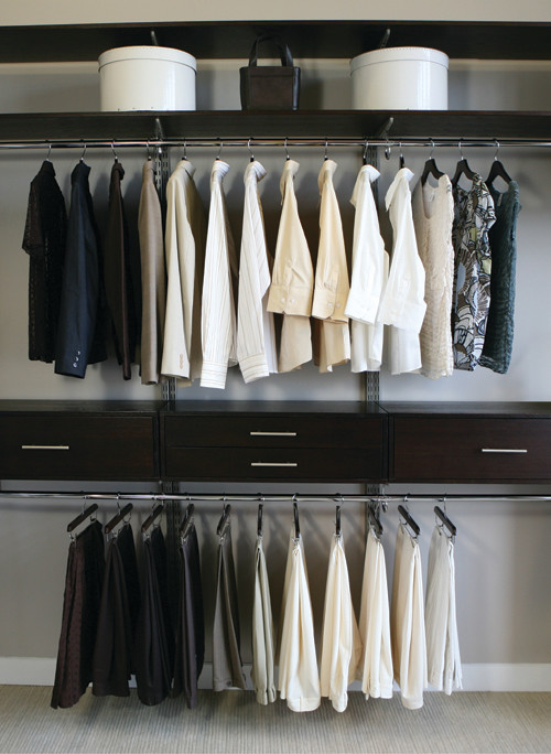 Reach in Closets Closet Modern with None 