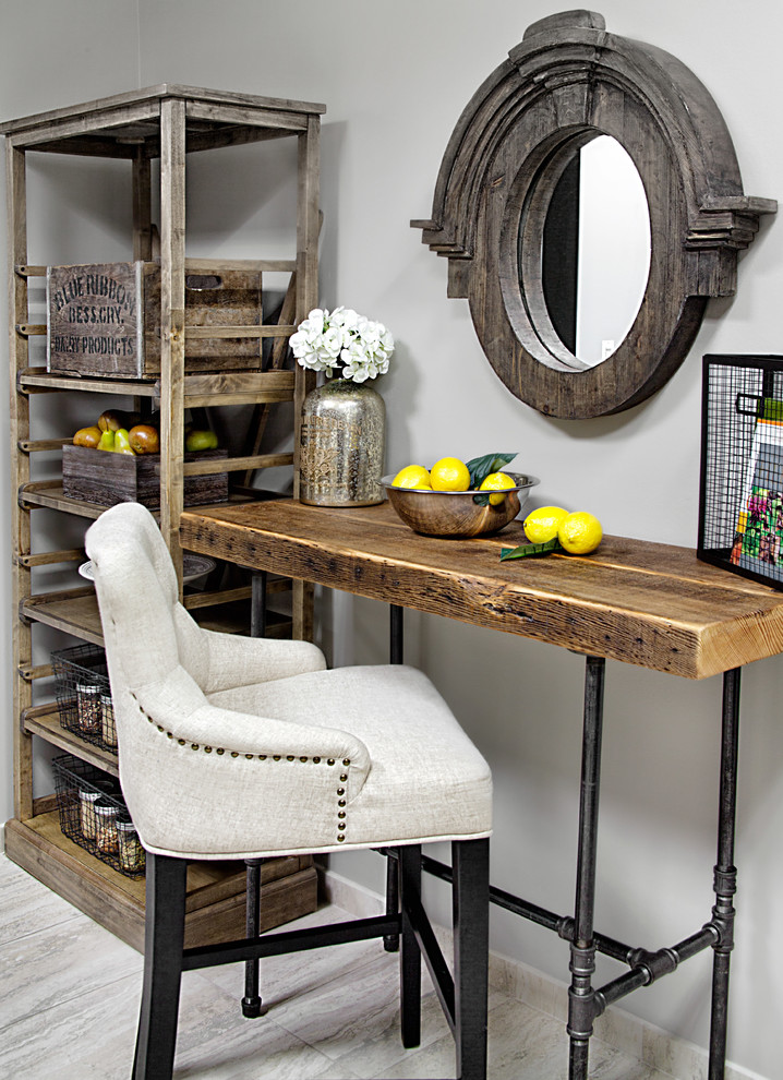 Reclaimed Wood Desk Home Office Modern with Custom Made Desk Custom