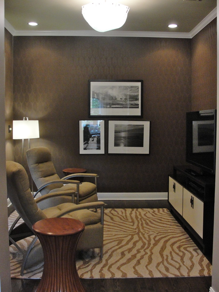 Recliners That Don T Look Like Recliners Home Theater Contemporary with Area Rug Baseboards Crown