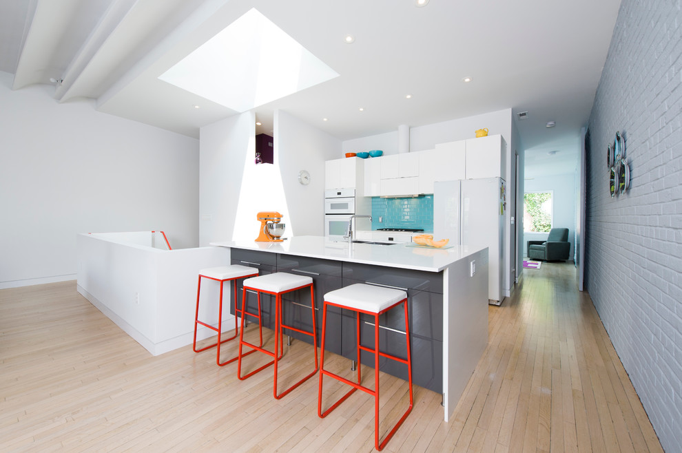 Red Bar Stools Kitchen Industrial with Counter Stools Gray Island