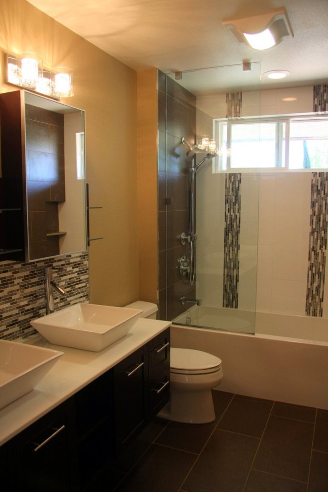 Remodeling Bathrooms Ideas Bathroom Contemporary with 2 Sinks Vanity Bath