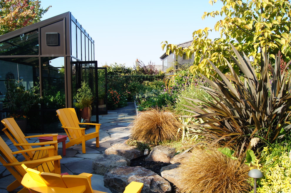 Resin Adirondack Chairs Landscape Contemporary with Adirondack Chairs Backyard Bluestone