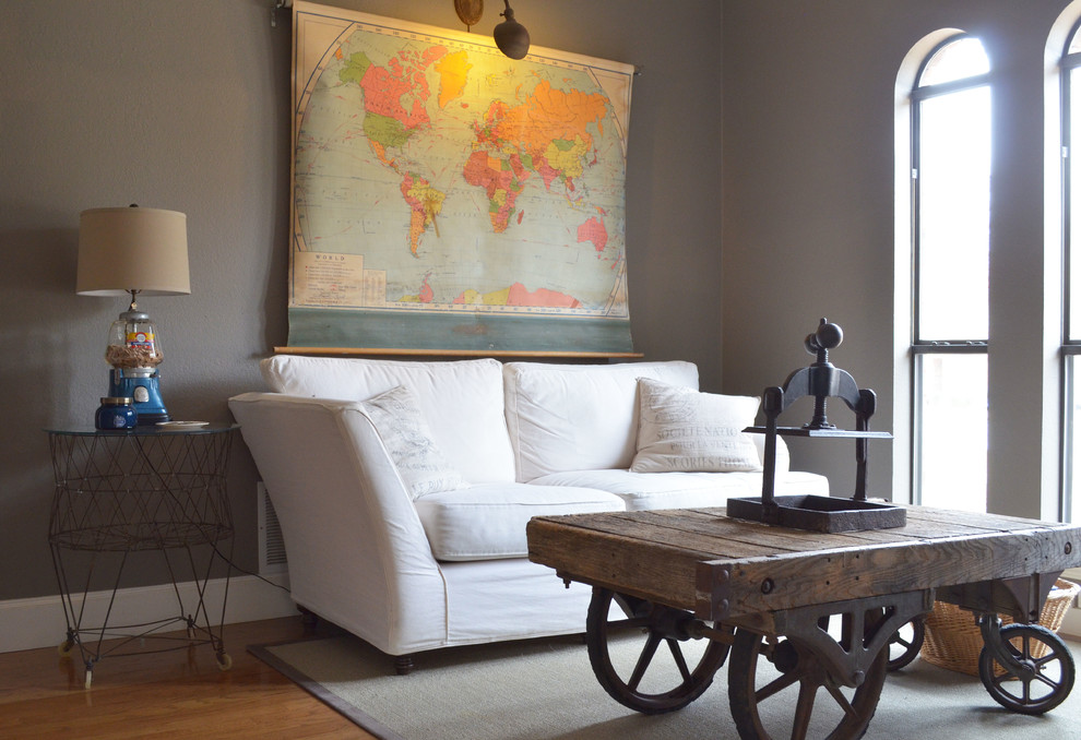 Restoration Hardware Sofa Living Room Eclectic with Diy Eclectic Vintage 