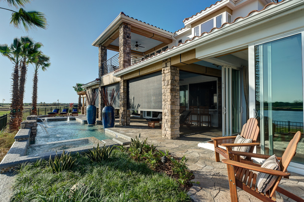 Retractable Doors Interior Patio Contemporary with Adirondack Chairs Building Aesthetics