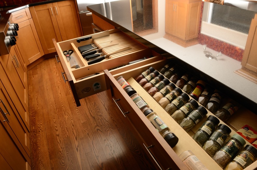 Rev a Shelf Kitchen Eclectic with Accessories Asian Inspired Bar