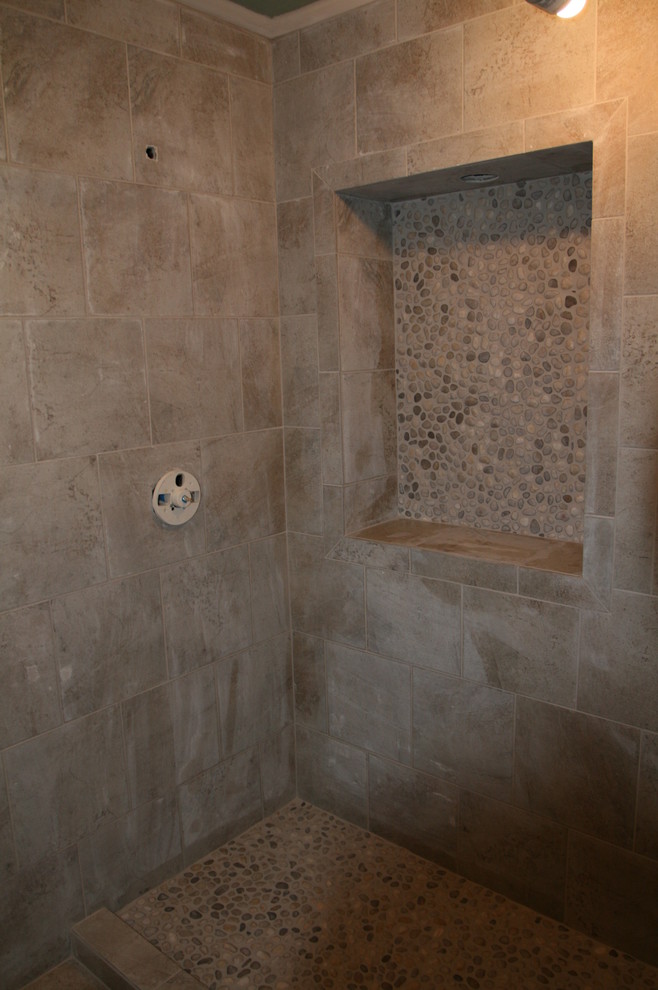 River Rock Floor Tile Spaces with River Rock Floor Tile