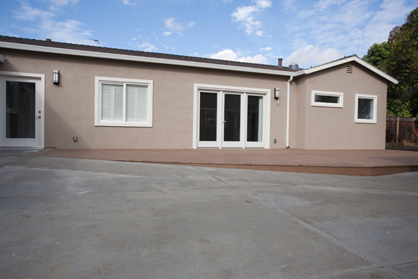 River Rock Siding Exterior Traditional with None 