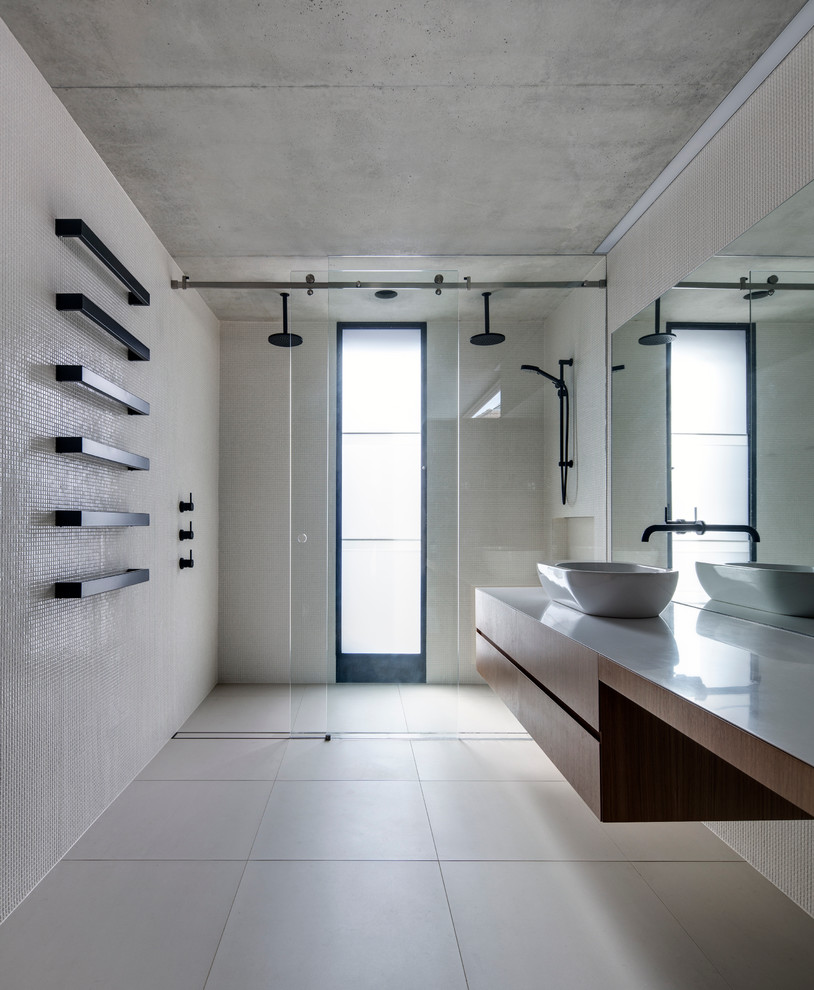 Rolling Shower Doors Bathroom Modern with Awards Shortlist Ceiling Mount