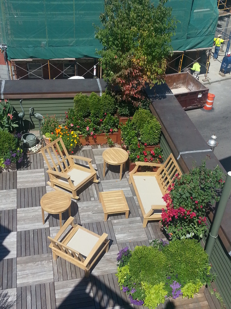 Roof Deck Design Deck Traditional with None 2