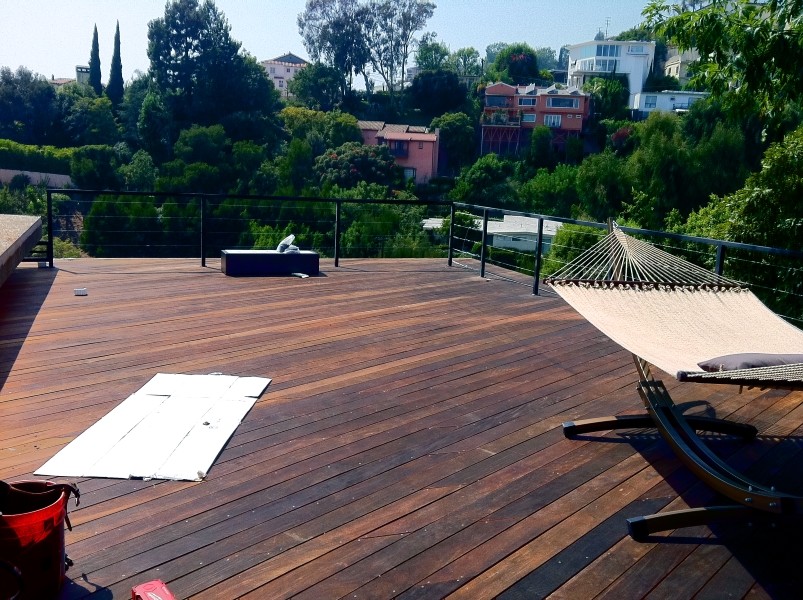 Rooftop Deck Design Deck Contemporary with Amazonian Rainforest Wood Contemporary4