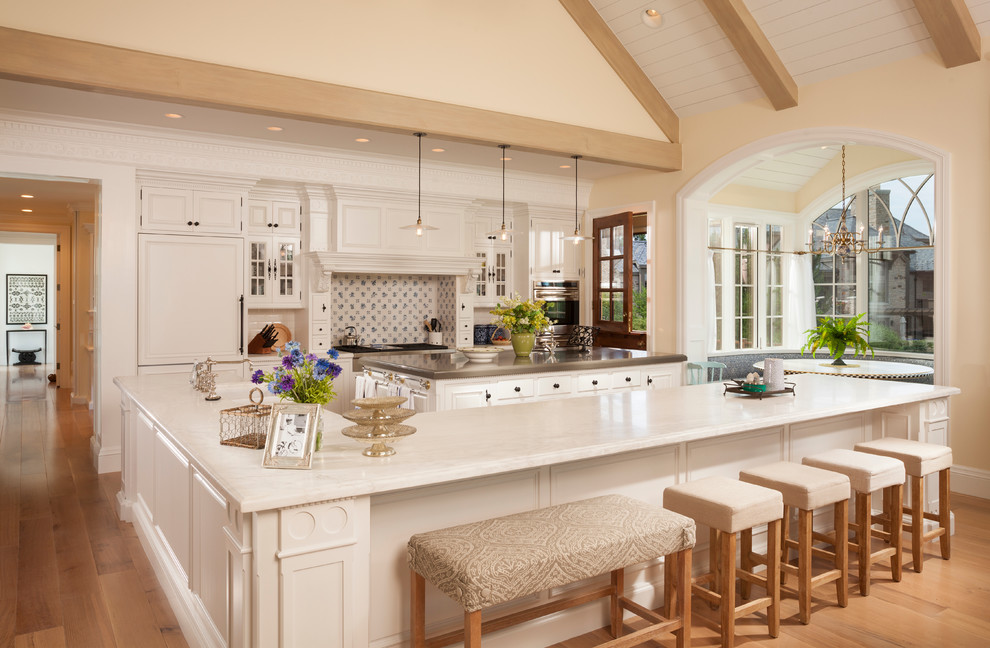 Round Kitchen Tables Kitchen Traditional with Arch Bar Corbels Dentil