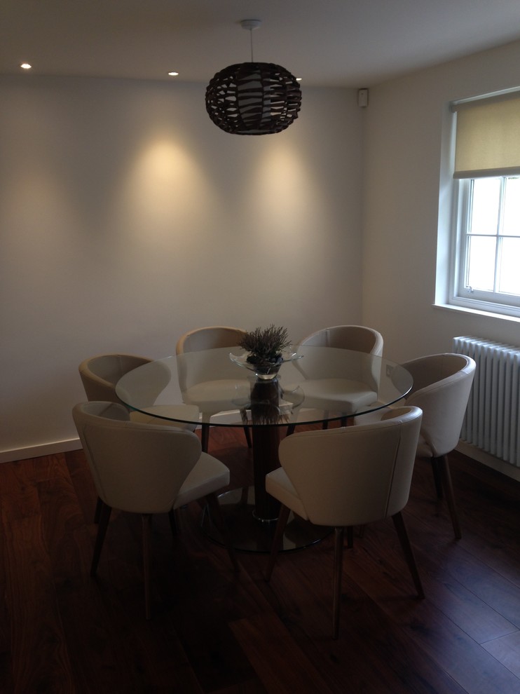 Round Pedestal Dining Table Dining Room Contemporary with Comfortable Chair Contemporary Chair1