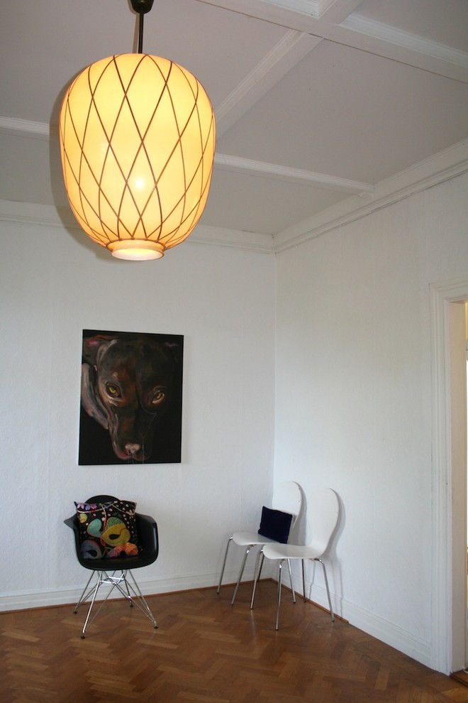 Round Pedestal Table Living Room Eclectic with None 
