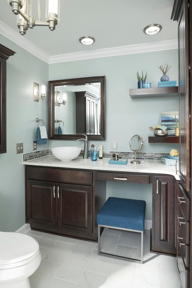 Round Shower Curtain Bathroom Contemporary with None 