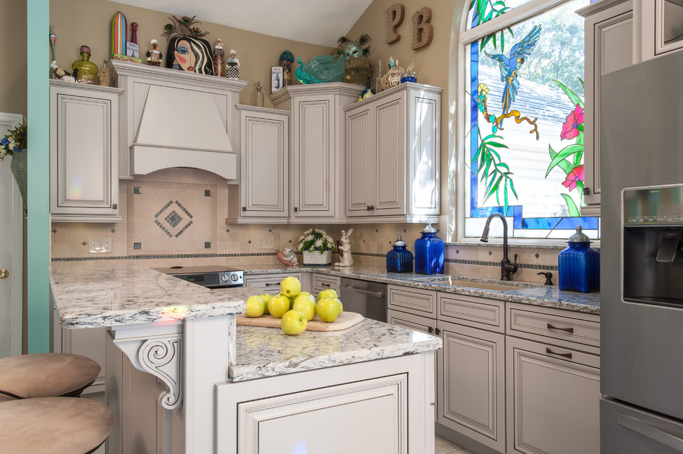 Rsi Kitchen and Bath Kitchen Traditional with 2 Level Island 2