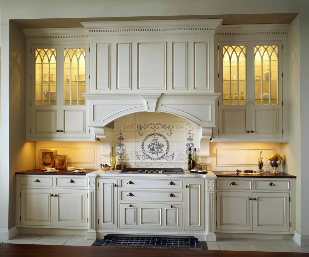 Rta Cabinet Reviews Kitchen Traditional with Applied Molding Arch Over