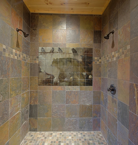 Rustic Bathroom Designs Bathroom Contemporary with Bathroom Wall Art Ceramic