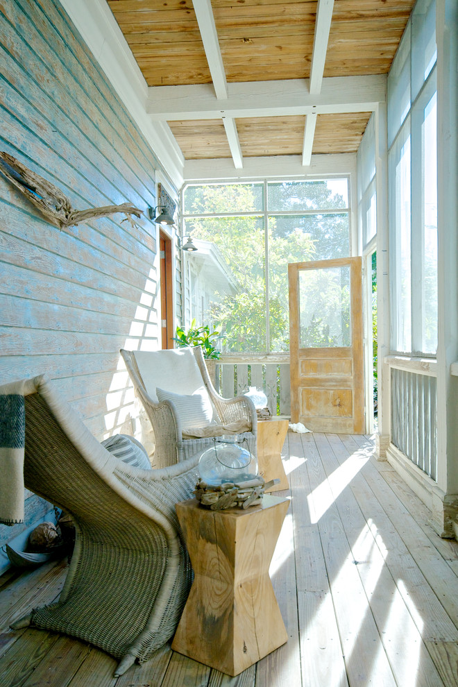 Rustic End Tables Porch Beach with Distressed Paint Driftwood Rustic