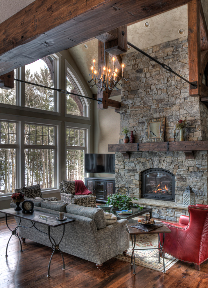 Rustic Fireplace Mantels Living Room Rustic with Arched Fireplace Arched Window