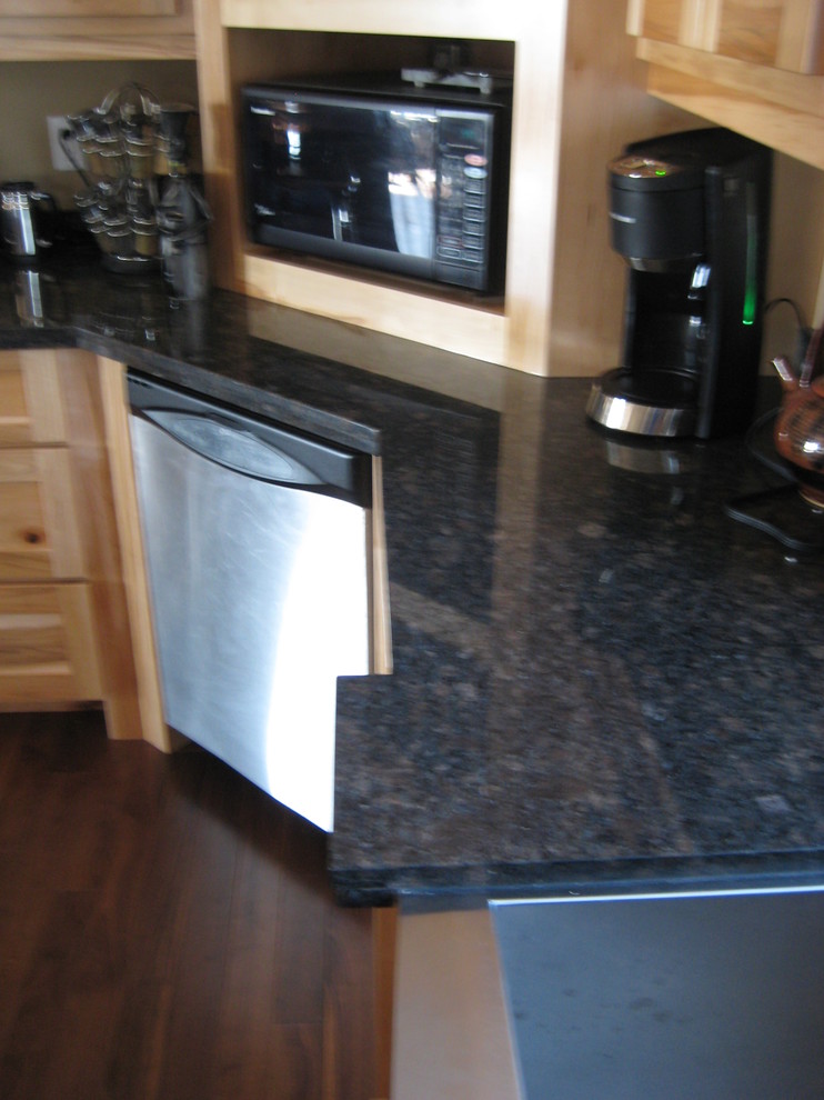 Rustic Home Interiors Kitchen Traditional with None 5