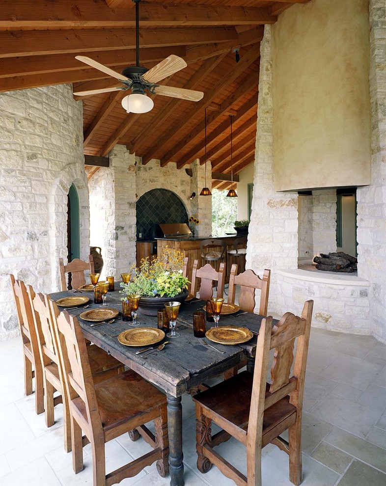 Rustic Patio Table Patio Rustic with Aia Arched Doorways Cabana