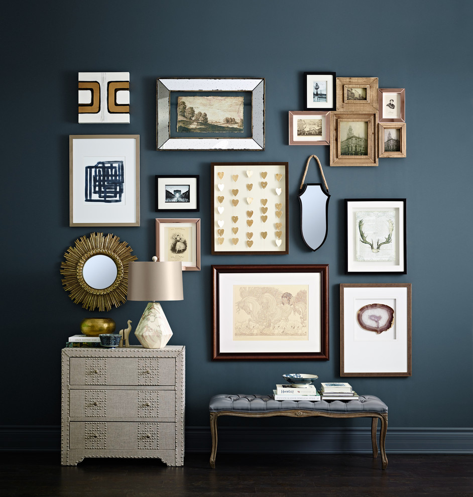 Rustic Picture Frames Entry Traditional with None 